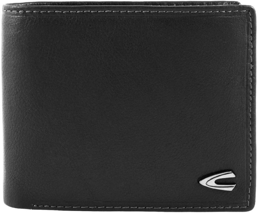 Camel Active Kožená pánská peněženka RFID ( zip na bankovky ) B34-705-60 černá