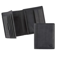 Pánská kožená černá peněženka s RFID SAFE 277-704-60