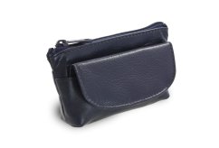 Kožená klíčenka 619-0369 modrá
