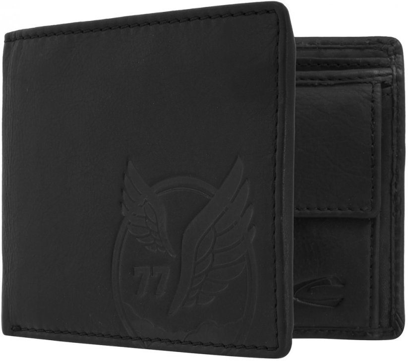 Camel Active Pánská kožená peněženka RFID SAFE černá 280-702-60