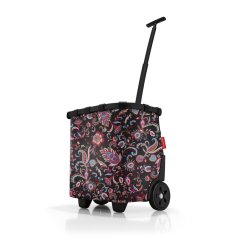 Reisenthel Carrycruiser Frame Paisley black OE7063 - nákupní košík