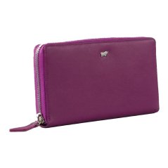 Dámská kožená peněženka Braun Büffel JOY s RFID ochranou – Purple Plum 41355-294-084