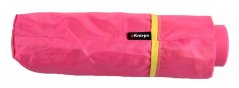 Luxusní skládací mini deštník Knirps piccolo pink 868276