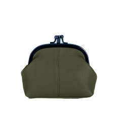 HJP Dámská rámková etue - peněženka na drobné 31530 zelená