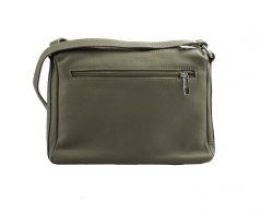 MaxFly Kožená crossbody kabelka 5542 oliva