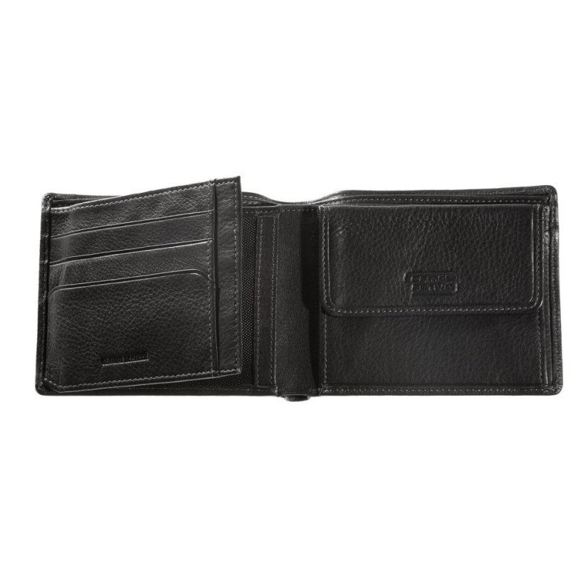 Camel Active Kožená pánská peněženka RFID ( zip na bankovky ) B34-705-60 černá