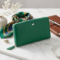 Dámská kožená peněženka Braun Büffel JOY s RFID ochranou zelená 41355-294-094