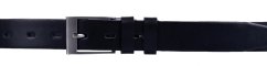 Penny Belts Pánský kožený pásek 30-100-60 černý