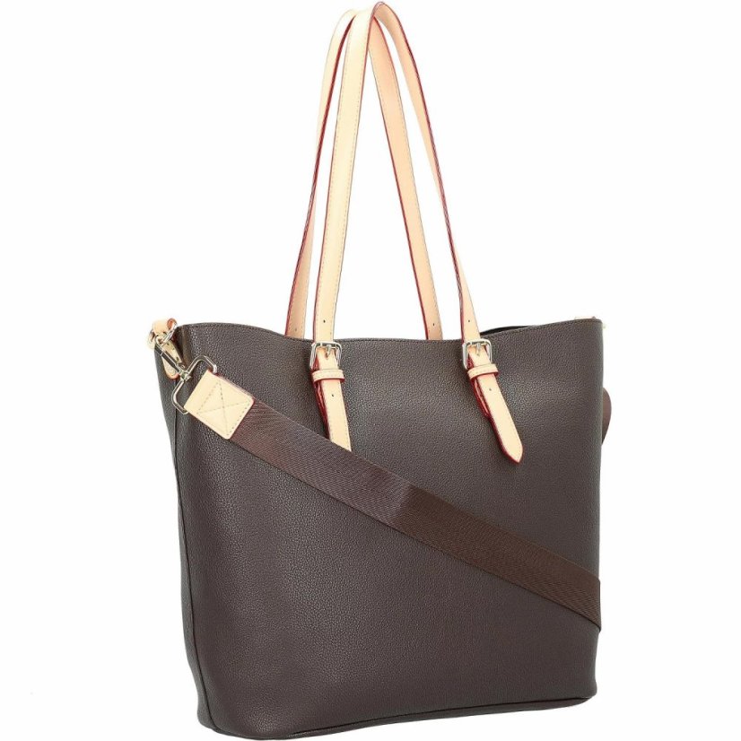 Dámská kabelka Bugatti Ella Shopper L 49362502 tmavě hnědá