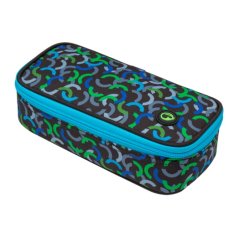 Bagmaster Školní penál case theory 9 e green/blue/black