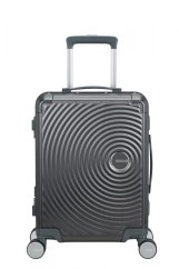 American Tourister Soundbox Alu Spinner 55 cm tmavě šedý Brushed Anthracite 155707-2849