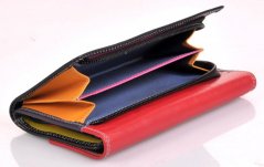 Dámská kožená barevná peněženka 10771 multikolor