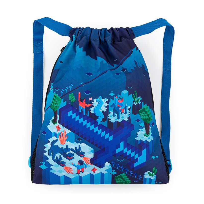 Bagmaster velký set ALFA 21 B (batoh + penál + sáček box na svačinu Lunch Box 013 B a lahev BOTTLE 20 B)