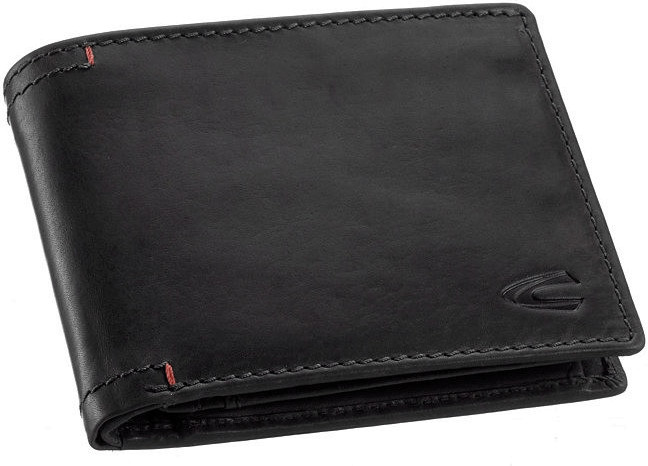 Camel Active Salamanca Horizontal Wallet Kožená větší černá peněženka 181-703-60 černá