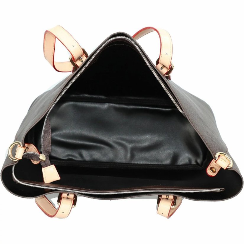 Dámská kabelka Bugatti Ella Shopper L 49362502 tmavě hnědá