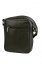 New bags leather - Pánská kožená taštička přes rameno černá LB-254