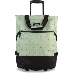 Fabrizio nákupní  taška na kolečkách 10008-1300 Punta Wheel zelená