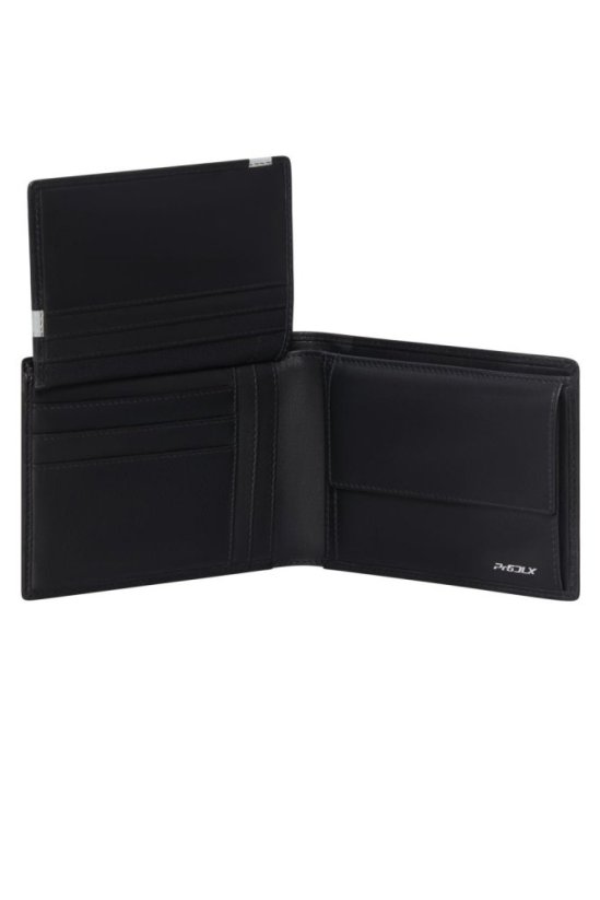 Samsonite pánská kožená peněženka Pro-DLX 6 C823 černá 144537-0413
