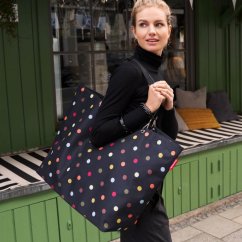 Velká nákupní taška Reisenthel Shopper XL dots ZU7009