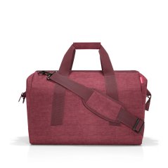 Reisenthel Allrounder L twist maroon elegantní dámská cestovní taška MT3104