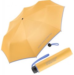 Benetonn deštník Super Mini golden ceream 56261, žlutý
