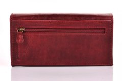 Dámská kožená peněženka Lagen 6011/T W.Red/Black
