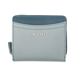 Dámská kožená peněženka SG-7544 SAGE/PEACOCK BLUE