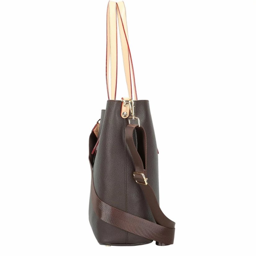 Dámská kabelka Bugatti Ella Shopper L 49362502 tmavě hnědá