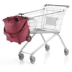 Nákupní košík na kolečkách Reisenthel Carrycruiser Twist maroon OE3104