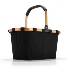 Reisenthel Carrybag frame gold/black nákupní košík BK7041
