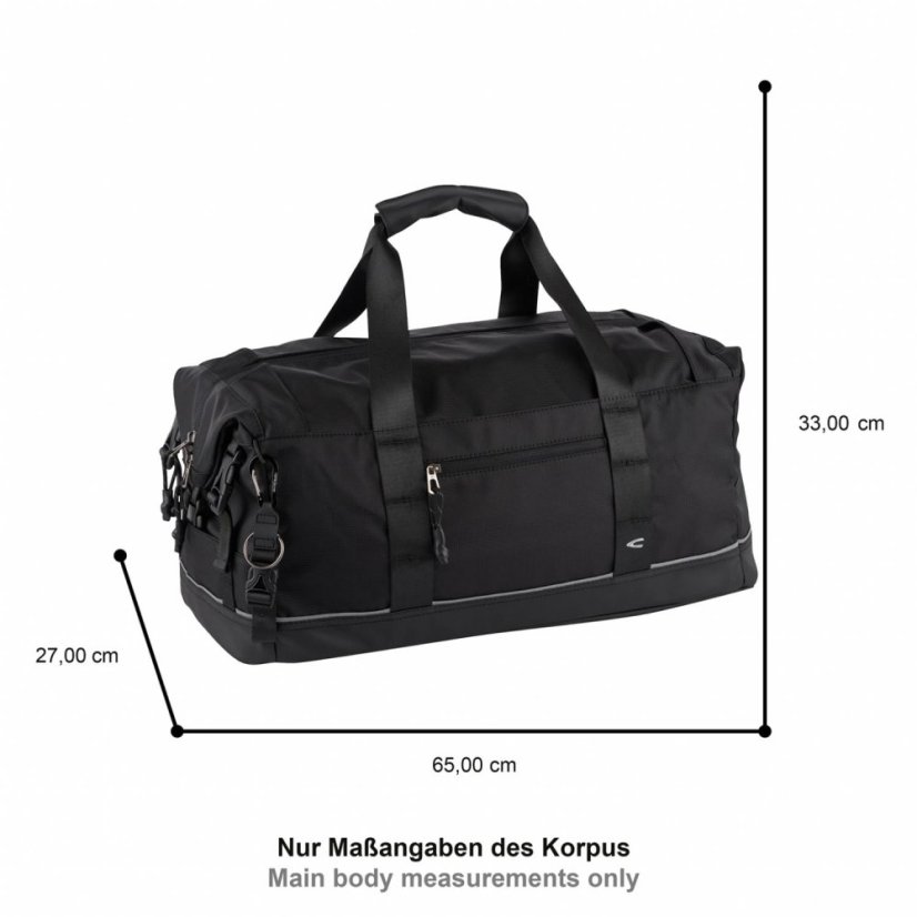 Cestovní taška Connect Duffel 58 l – černá 012220