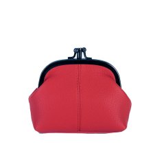 HJP Dámská rámková etue - peněženka na drobné 31530 červená