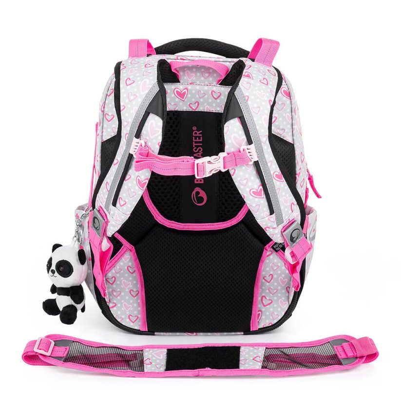 Bagmaster Dívčí školní batoh PANDA BETA 22 B