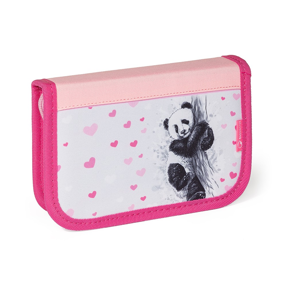 Levně Bagmaster Školní penál Panda CASE PRIM 23 B