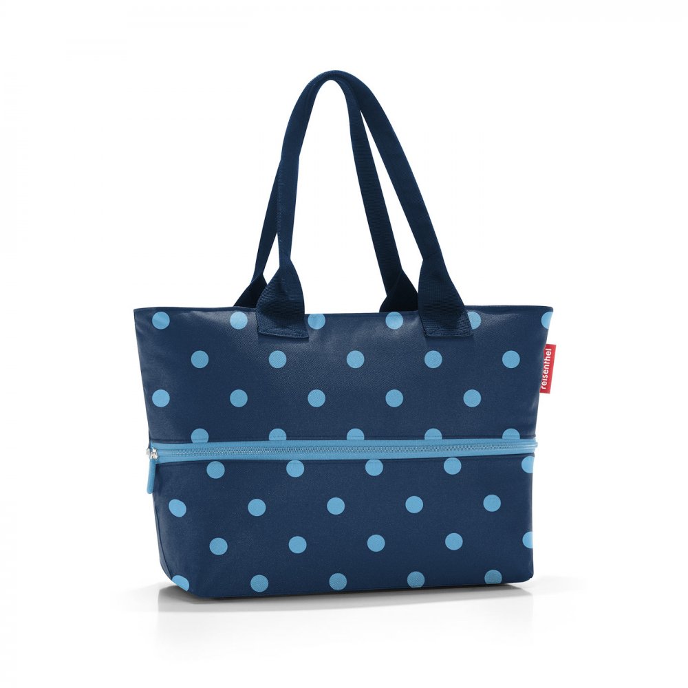 Levně Elegantní nákupní kabelka Reisenthel Shopper e1 mixed dots blue RJ4080
