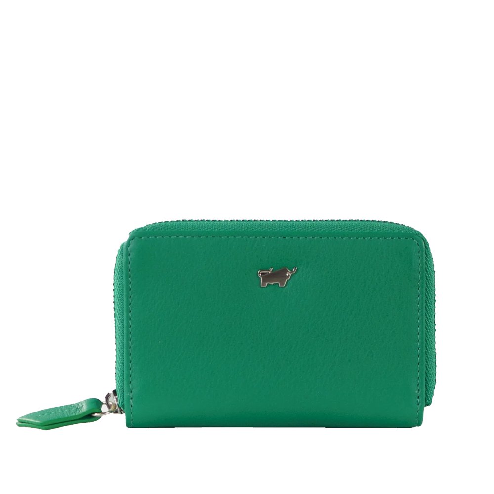 Levně Mini kožená peněženka JOY s RFID ochranou zelená 41311-294-094