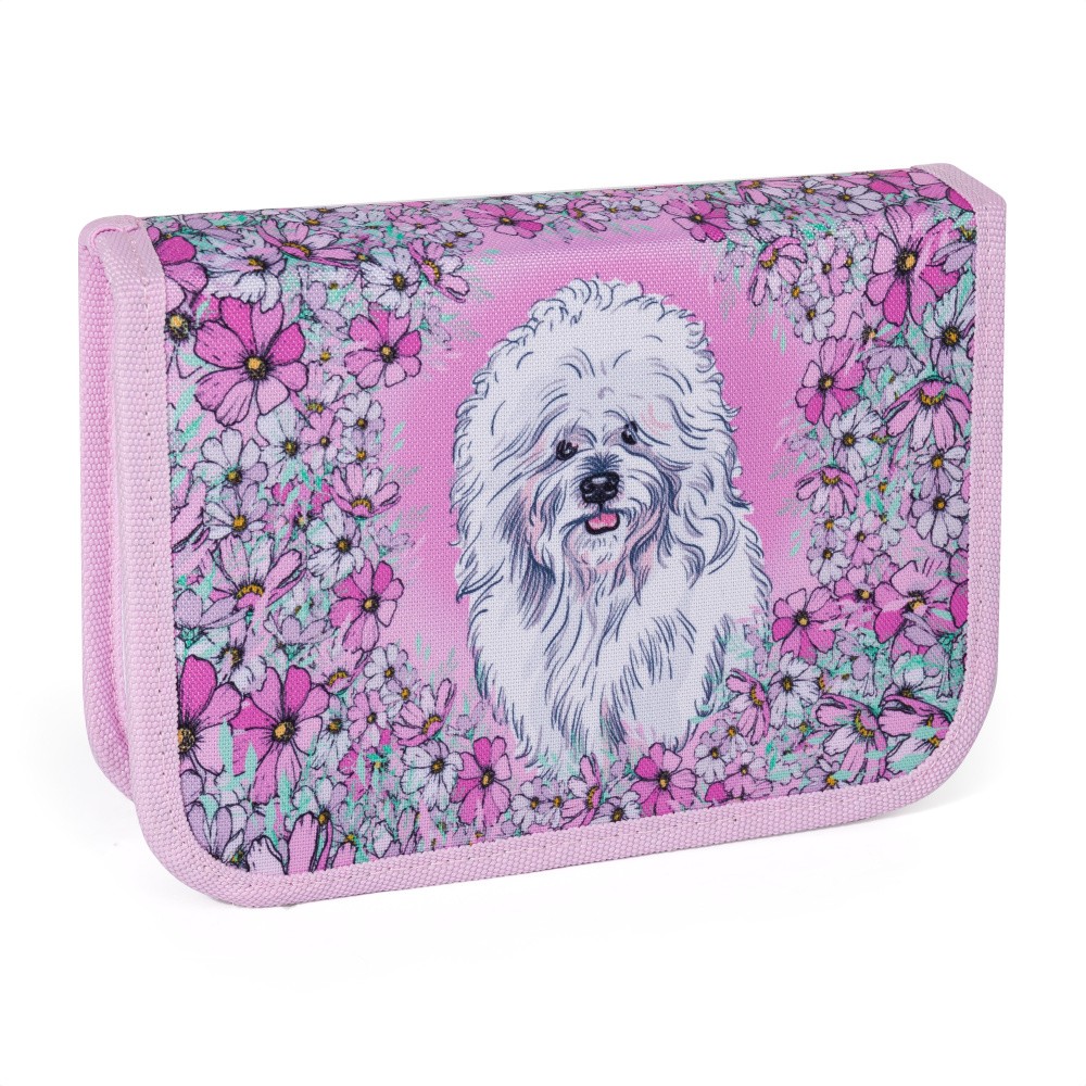 Dívčí penál do první třídy CASE LUMI 24 G pes