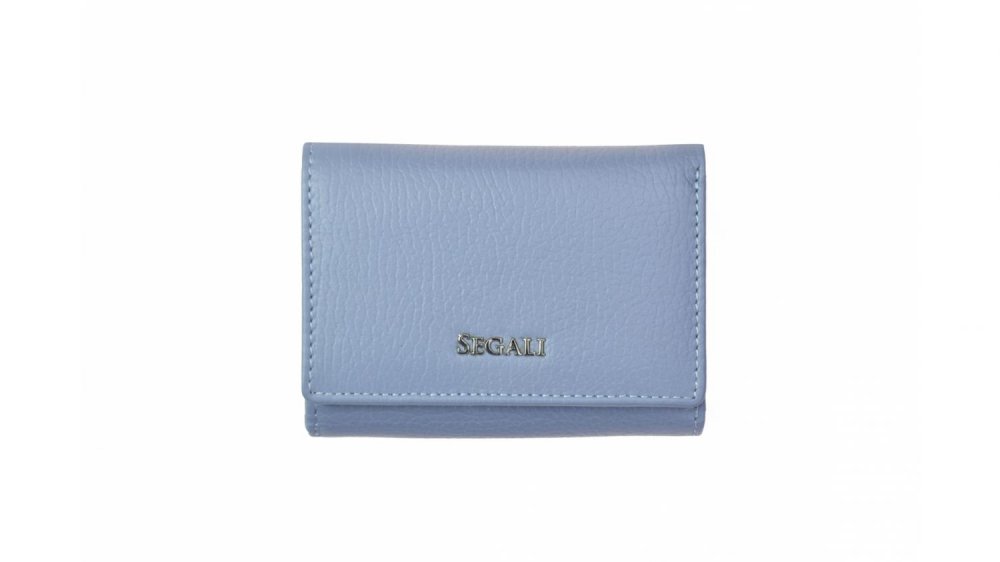 Dámská kožená malá peněženka SEGALI 7106 B lavender