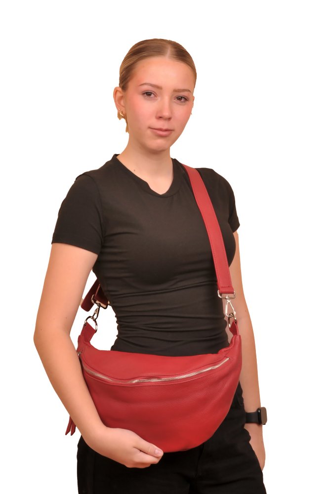 Levně MaxFly Kabelka Cross bag 5756M červená