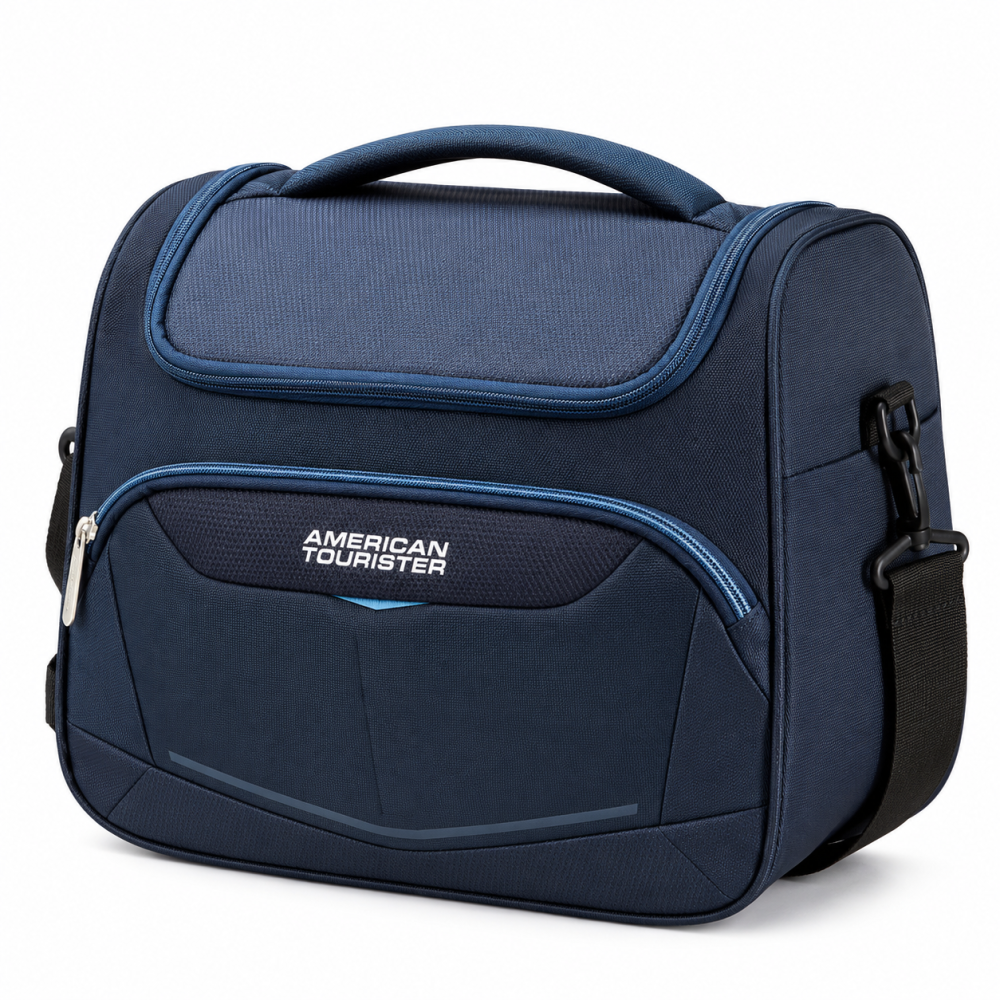 American Tourister SUMMERRIDE cestovní  kosmetický kufřík modrý 149501-1596