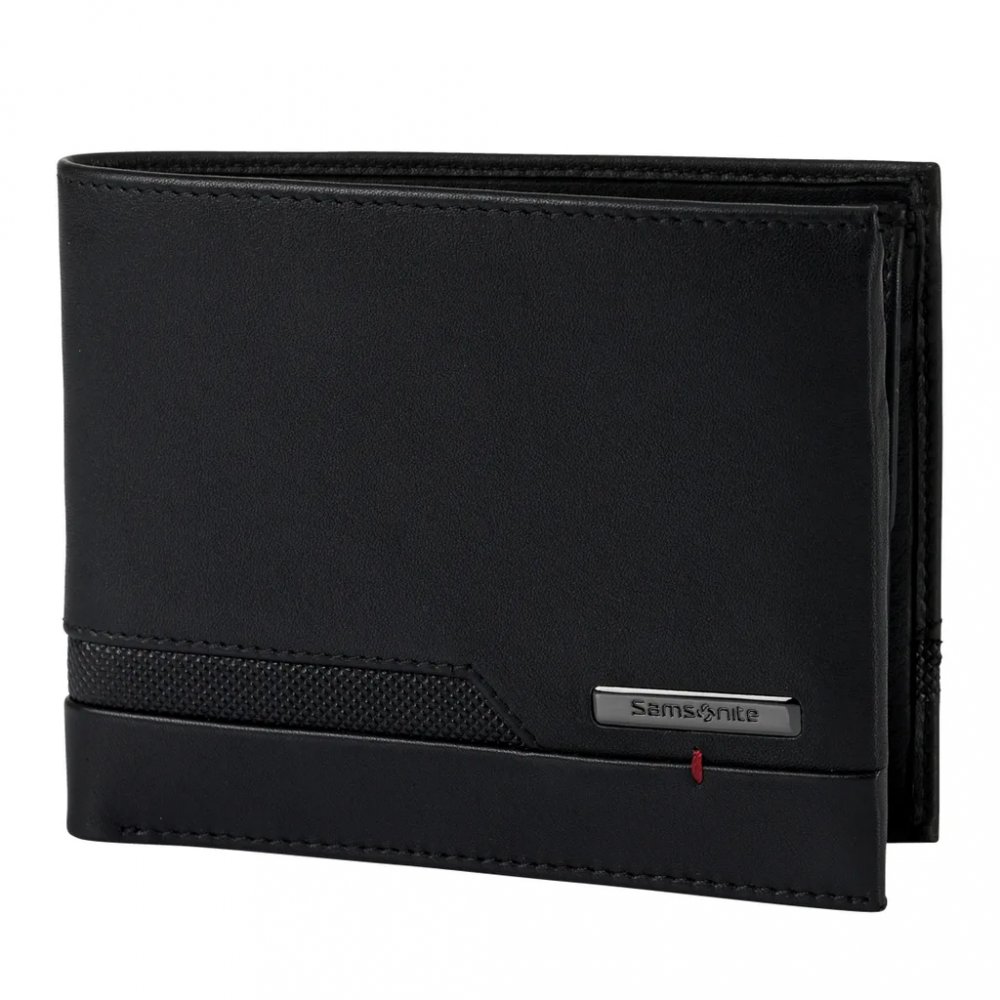 Levně Samsonite Pro-DLX 5 SLG 015 Pánská kožená peněženka černá 120634-1041