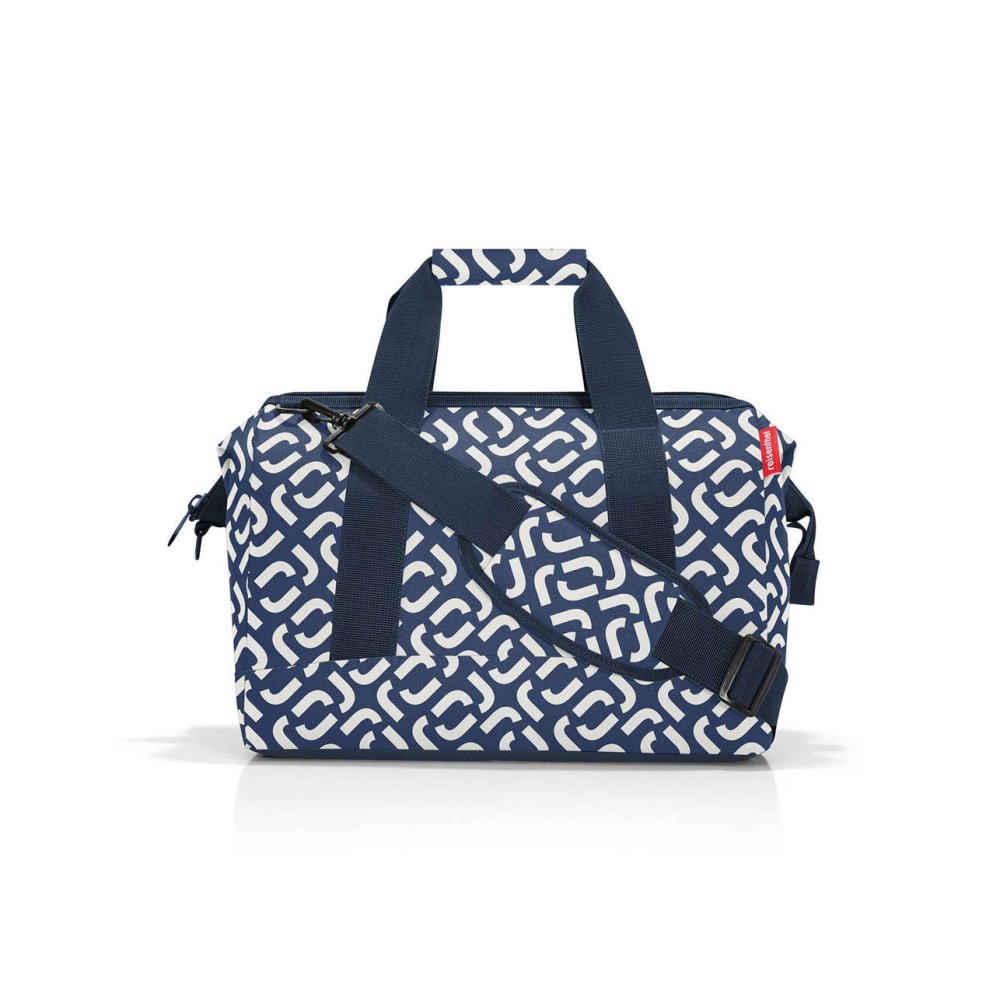 Dámská cestovní taška allrounder M signature navy MS4073