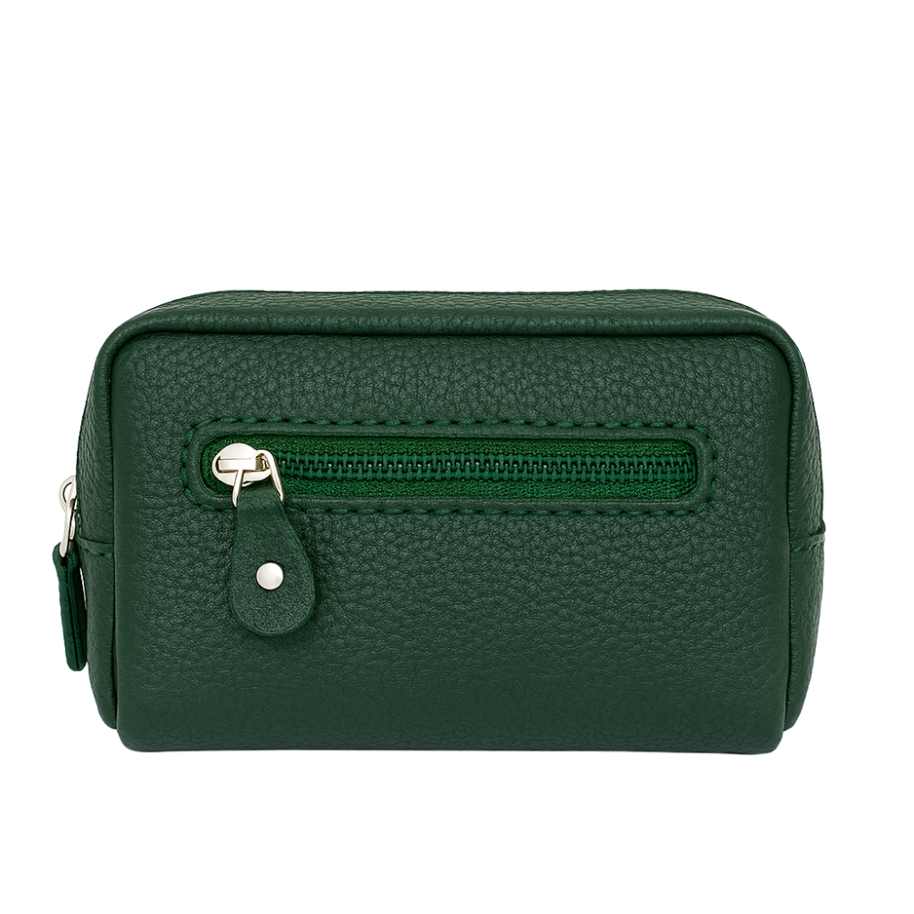 Levně New Bags Leather kožená klíčenka SL-604 zelená