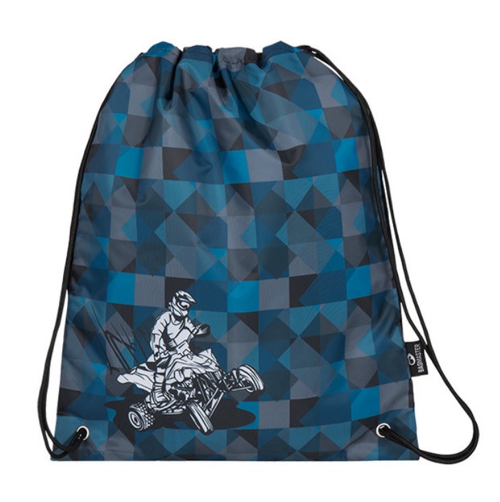 Levně Sportovní vak se čtyřkolkou shoes galaxy 7 f black/blue/grey poslední kus