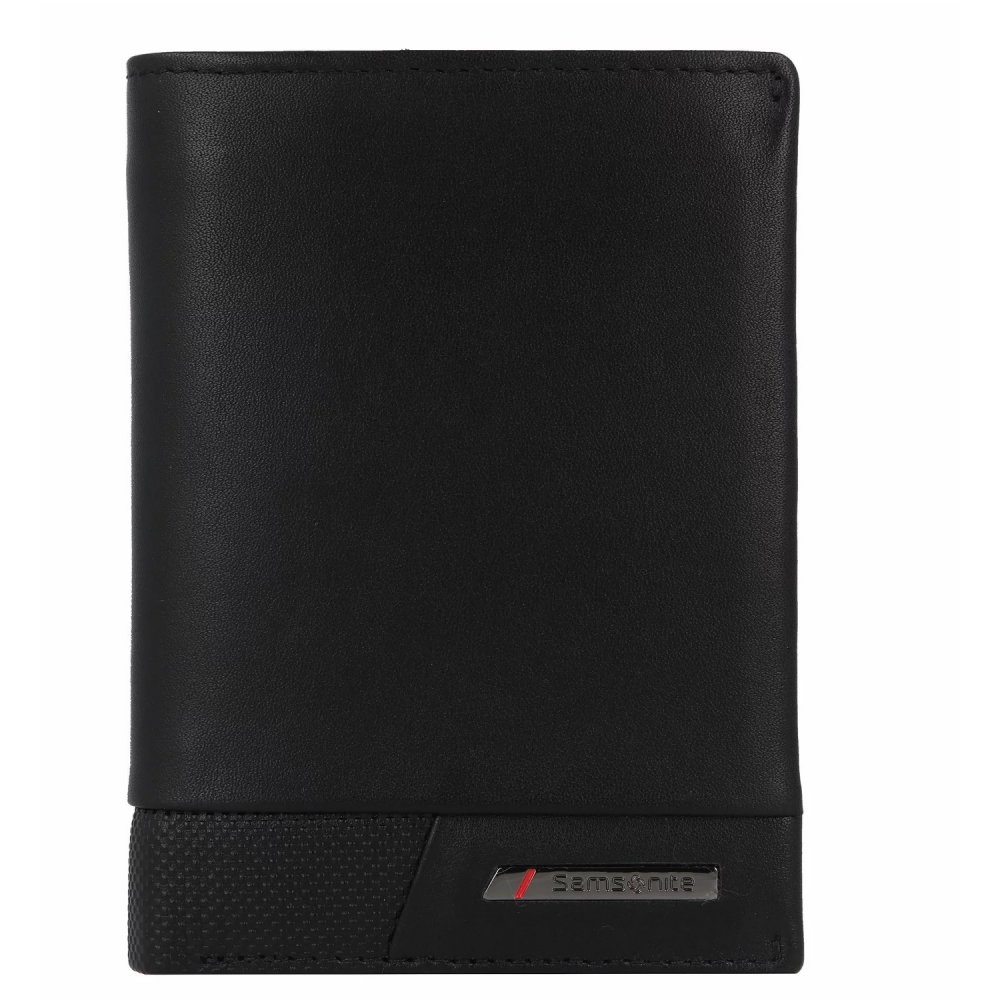 Levně Pánská kožená peněženka bez kapsy na drobné Samsonite Pro-DLX 6 SLG 143 černá 144540-1041