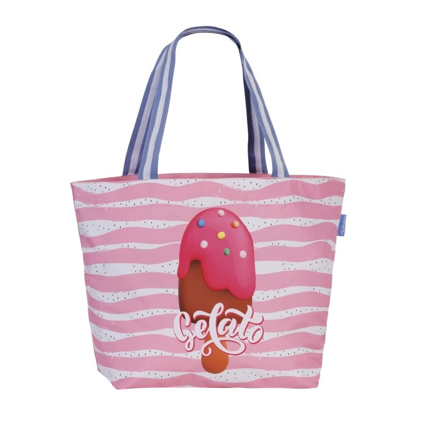 Levně Plážová taška 50427 růžová Gelato