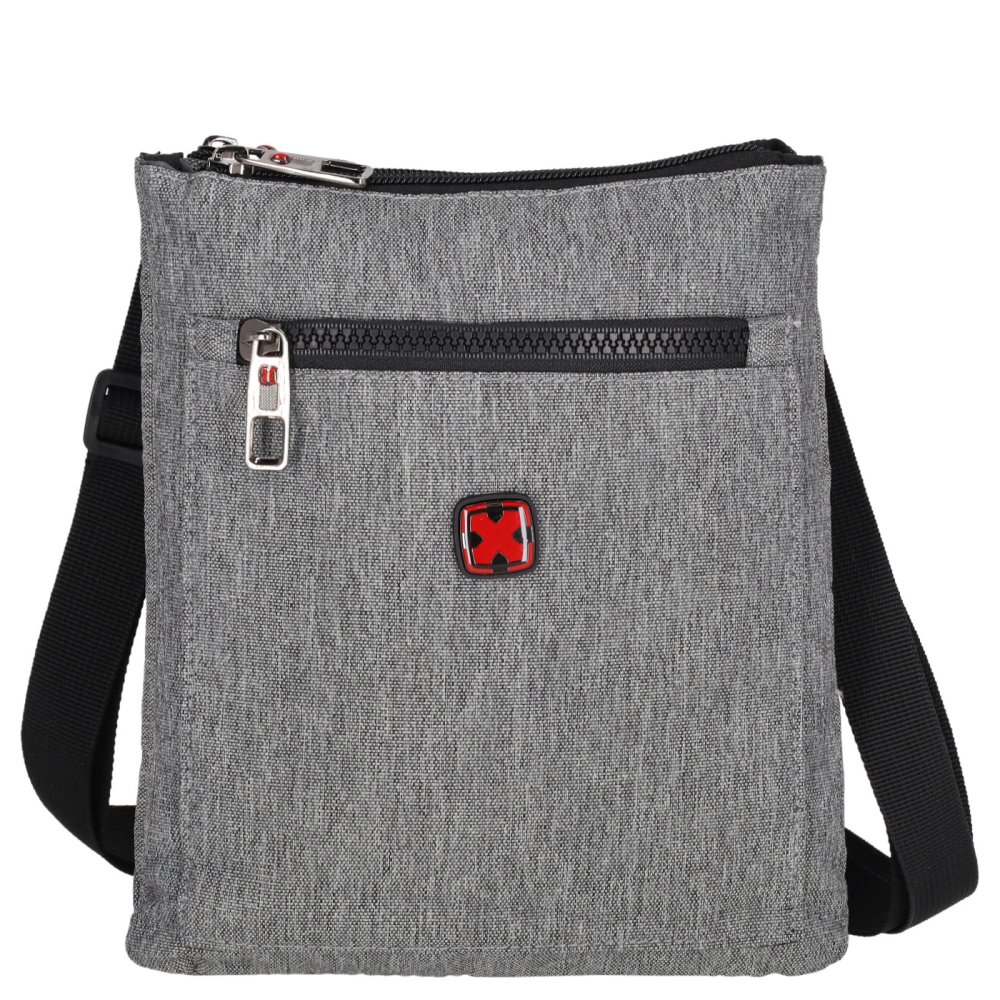 Travel N Meet malá crossbody taštička ME-027 šedá