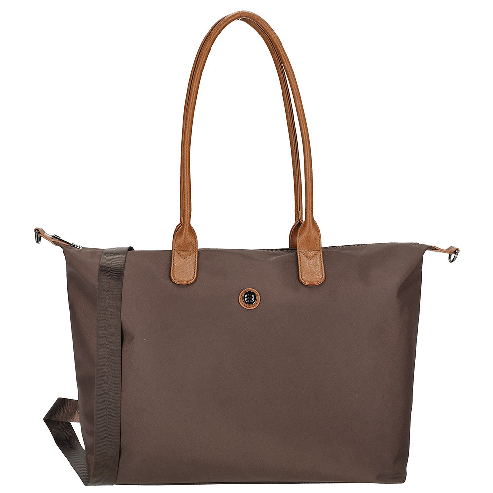 Levně Enrico Benetti Claire Shopper - Stylová velká hnědá kabelka 25001-006