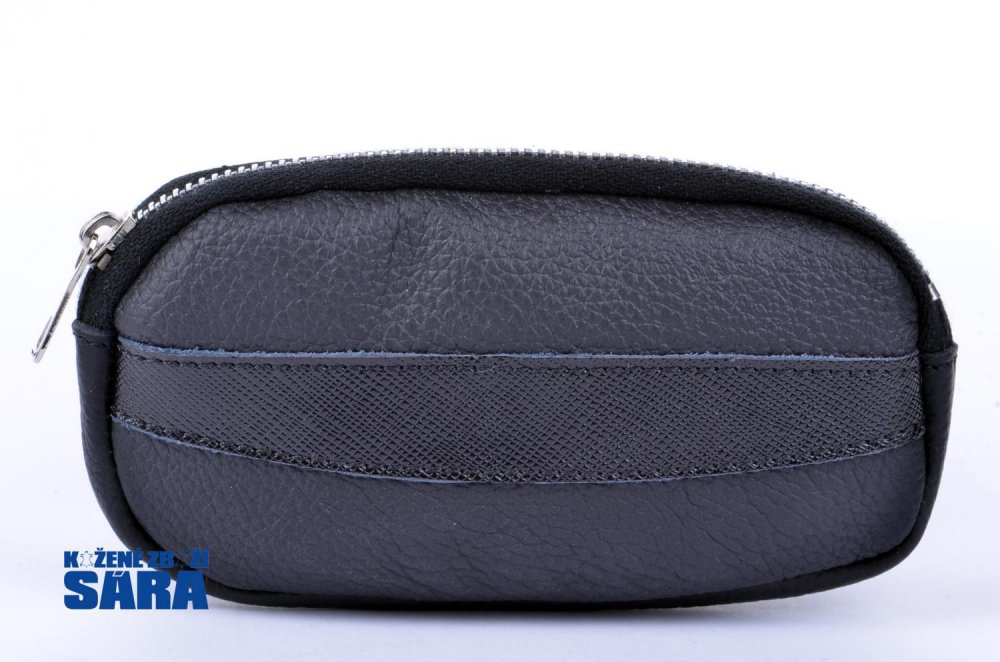 Levně klíčenka kožená 400401.0 černá C