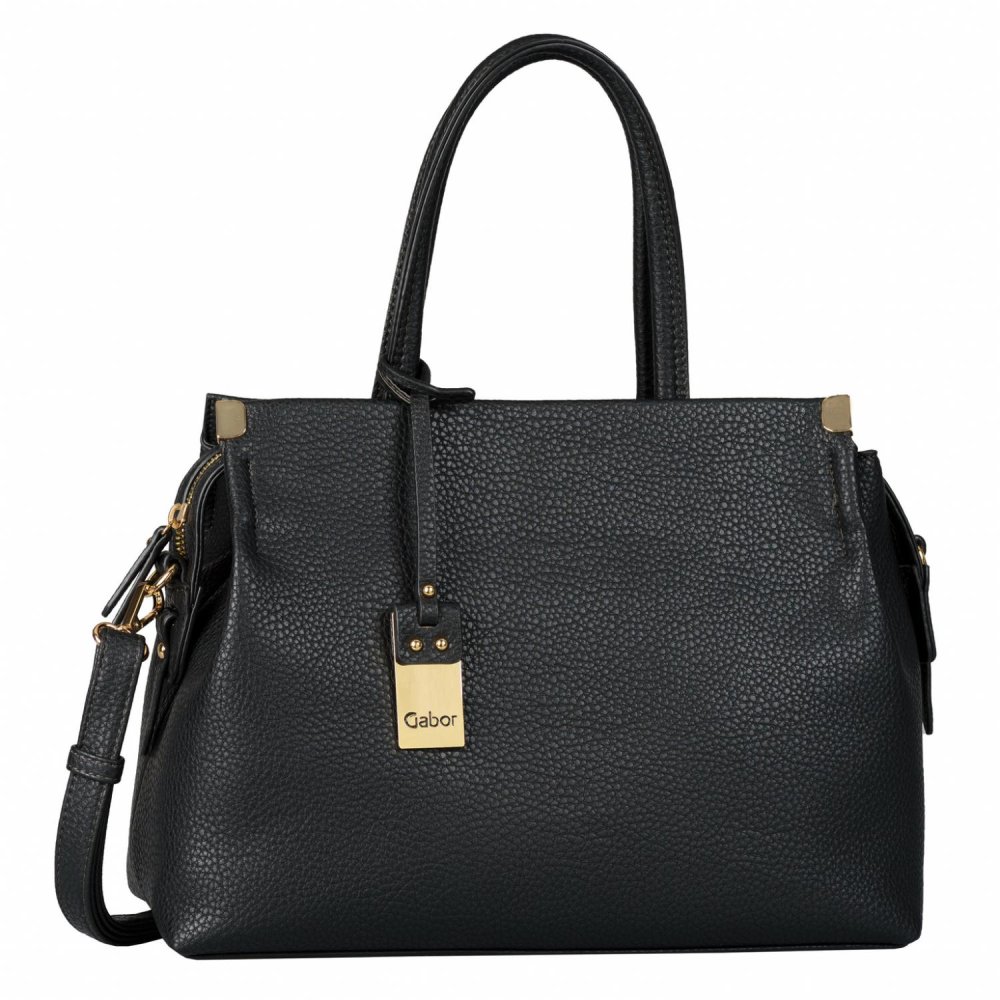 Levně Kabelka Gabor Gela shopper M 8331-60 černá